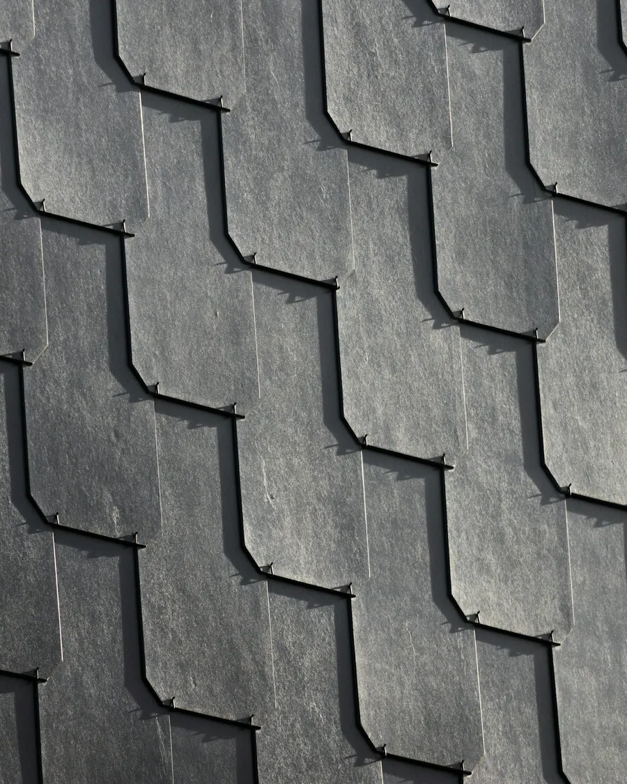 Slate roofing detail